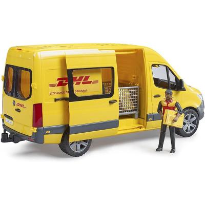 BRUDER MB SPRINTER CORRIERE DHL CON PERSONAGGIO