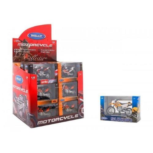 MOTOCROSS CON LICENZA SCALA 1:18 