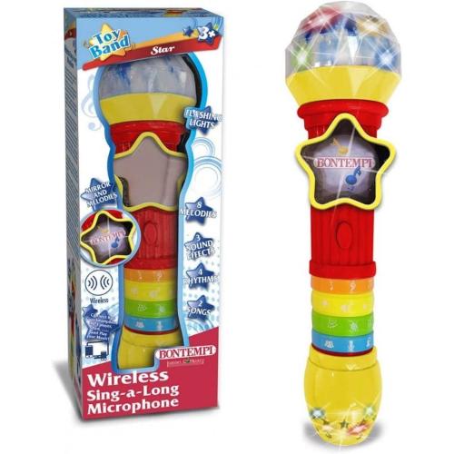 MICROFONO WIRELESS C EFFETTI LUMINOSI E SONORI