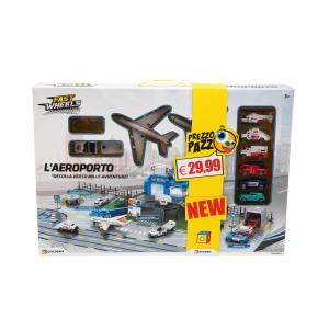 PREZZO PAZZO - FAST WHEELS PLAYSET AEROPORTO