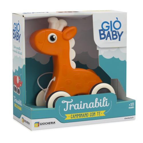 GIO' BABY - ANIMALETTI TRAINABILI CON SUONO 3 MODELLI