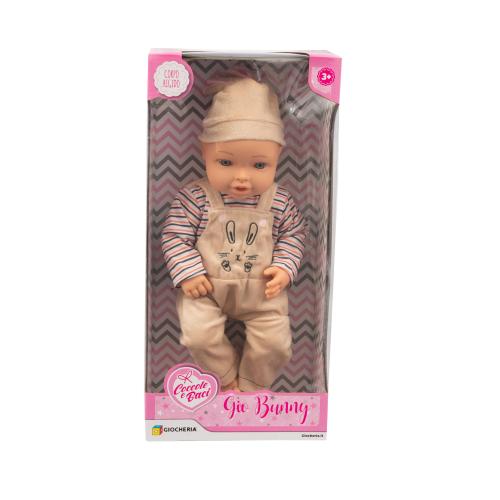 COCCOLE E BACI - BEBÈ CONIGLIETTO CM.40