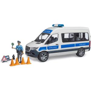 BRUDER FURGONE MB SPRINTER POLIZIA   