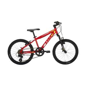 BICI 20 MTB "DIRTY" ROSSO FORCELLA ANTERIORE AMMORTIZZATA