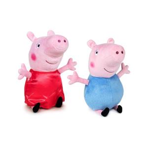 PEPPA PIG PEPPA PIG E GEORGE PELUCHE 30CM