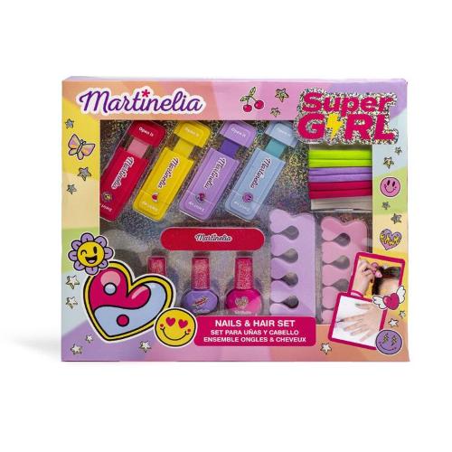 MARTINELIA SUPER GIRL NAILS & HAIR SET