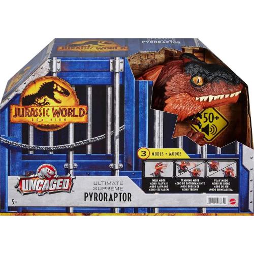 JURASSIC WORLD DINOSAURO LANCIA FIAMME 