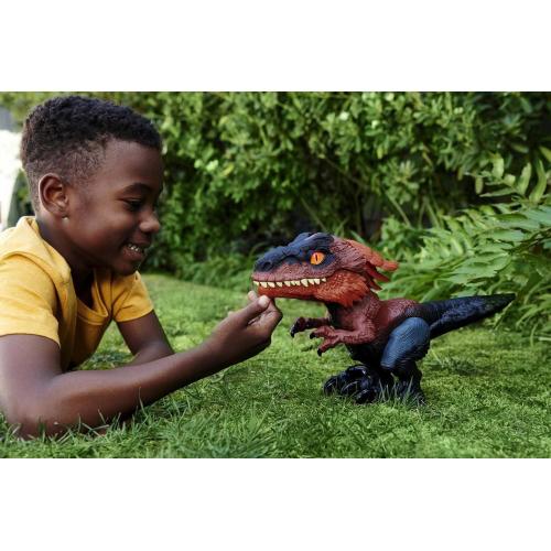 JURASSIC WORLD DINOSAURO LANCIA FIAMME 