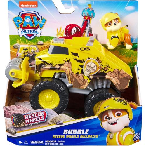 PAW PATROL VEICOLO TEMATIZZATO RESCUE WHEELS RUBBLE