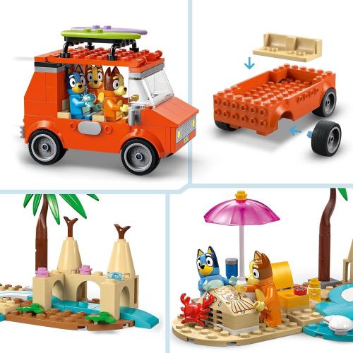 LEGO BLUEY VACANZA SULLA SPIAGGIA