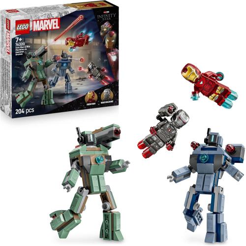 LEGO MARVEL IRON MAN E WAR MACHINE
