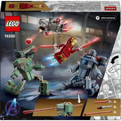 LEGO MARVEL IRON MAN E WAR MACHINE