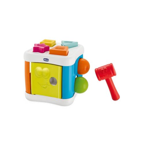 CHICCO GIOCO 2 IN 1 CUBO INCASTRA & MARTELLA