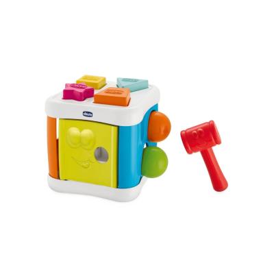 CHICCO GIOCO 2 IN 1 CUBO INCASTRA & MARTELLA