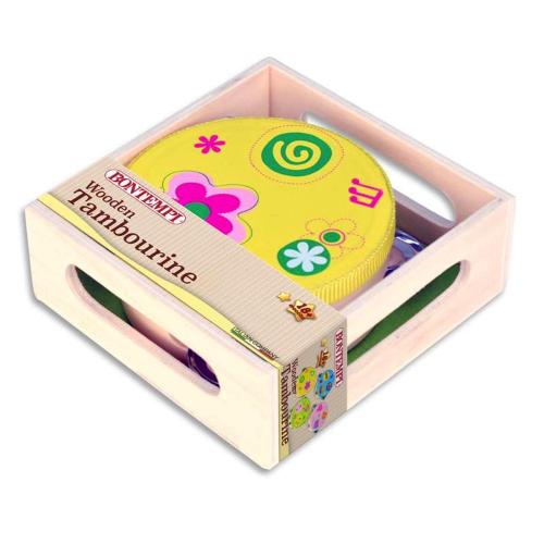 BONTEMPI TAMBURELLO/CEMBALO IN LEGNO 