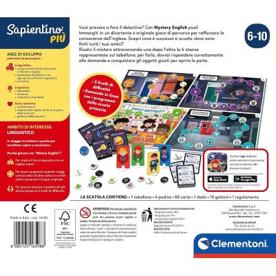 SAPIENTINO MISTERY ENGLISH