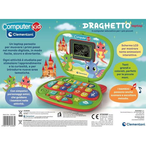 CLEMENTONI DRAGHETTO LAPTOP 2+