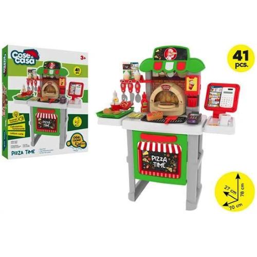 PIZZERIA CON REGISTRATORE DI CASSA 