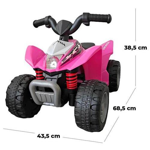 QUAD ELETTRICO HONDA PINK 6V