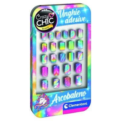 CRAZY CHIC - UNGHIE ADESIVE RAINBOW