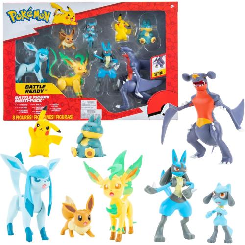 POKEMON BATTLE READY MULTI-PACK 8 FIGURES 