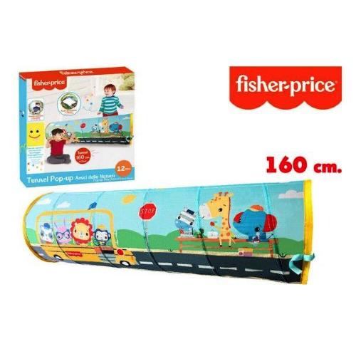FISHER PRICE TUNNEL POPUP AMICI DELLA NATURA 160CM