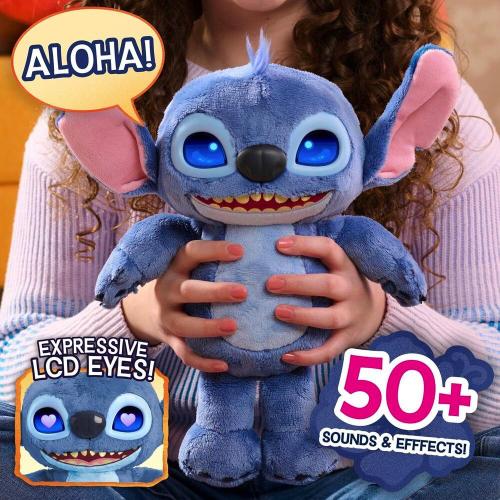 STITCH PELUCHE INTERATTIVO 30CM