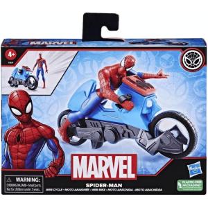 SPIDER-MAN PERSONAGGIO CON MOTOCICLETTA