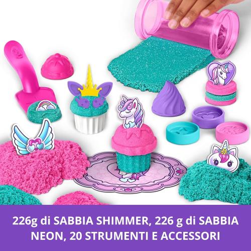 KINETIC SAND PASTICCERIA DEGLI UNICORNI