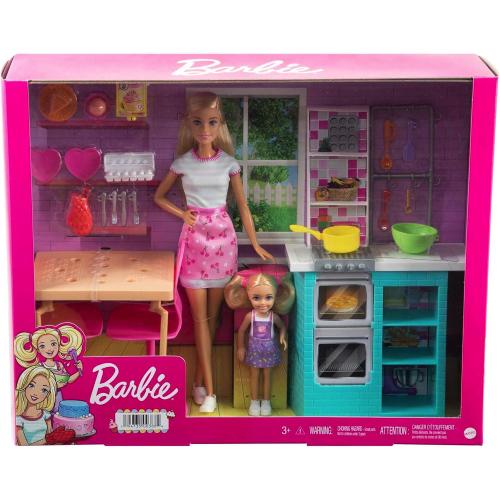 BARBIE E CHELSEA PLAYSET CUCINA