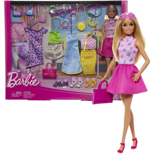 BARBIE FASHION DOLL ABITI  GUARDAROBA