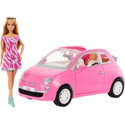 BARBIE E LA SUA FIAT 500 AUTO