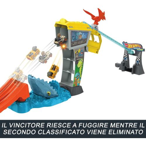 HOT WHEELS JURASSIC WORLD RAPTOR BLUE