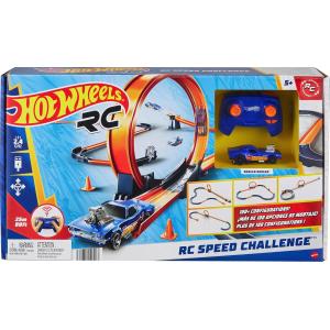 HOT WHEELS SPEED CHALLENGE TRACK SET 1:64 PISTA RADIOCOMANDO