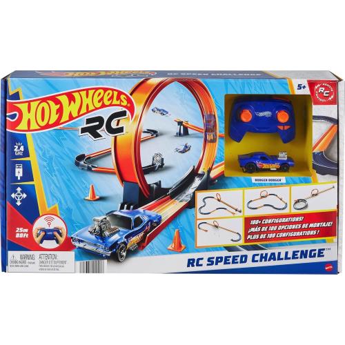 HOT WHEELS SPEED CHALLENGE TRACK SET 1:64 PISTA RADIOCOMANDO