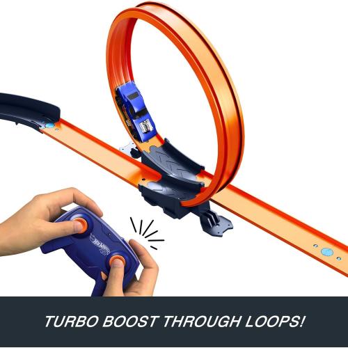 HOT WHEELS SPEED CHALLENGE TRACK SET 1:64 PISTA RADIOCOMANDO