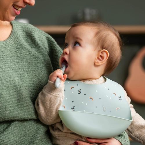 NATTOU BAVAGLINO MORBIDO SILICONE VERDE