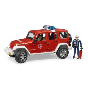 BRUDER JEEP WRANGLER POMPIERI