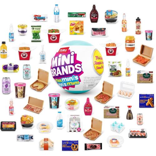 MINI BRANDS SFERA CON PRODOTTI 