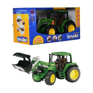 BRUDER TRATTORE CON BENNA         