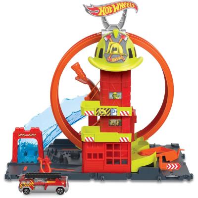 HOT WHEELS CITY FIRE STATION
