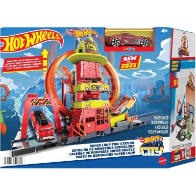 HOT WHEELS CITY FIRE STATION