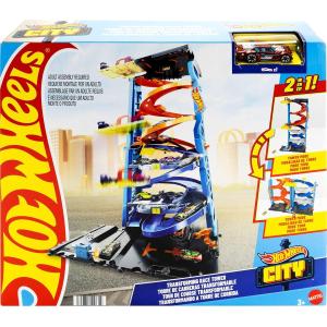 HOT WHEELS CITY TRANSFORM TORRE 2 IN 1