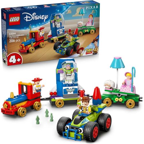 LEGO PIXAR TOY STORY: TRENO E AUTO RC CELEBRATIVI