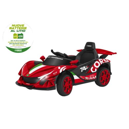 AUTO BAT-LI-ON ROSSO RC 12V 2,4GHZ 2 X 25 W