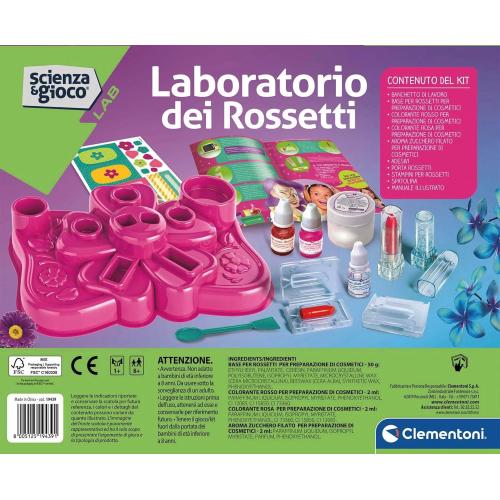 CLEMENTONI SCIENZA E GIOCO LABORATORIO DEI ROSSETTI