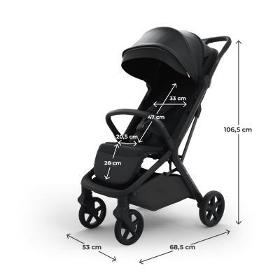 PASSEGGINO LEGGERO NUBI 3 MIDNIGHT BLACK