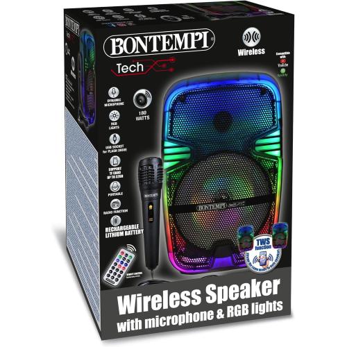 BONTEMPI AMPLIFICATORE WIRELESS CON MICROFONO