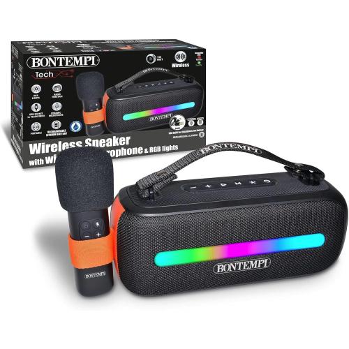 BONTEMPI CASSA PORTATILE WIRELESS CON MICROFONO