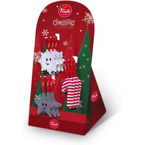 ASSORTIMENTO DI ICONE NATALIZIE TRUDI APPENDIBILI